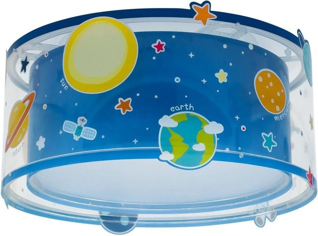 Dalber Deckenleuchte Sonnensystem für das Kinderzimmer in Blau und Multicolour - Bild 1