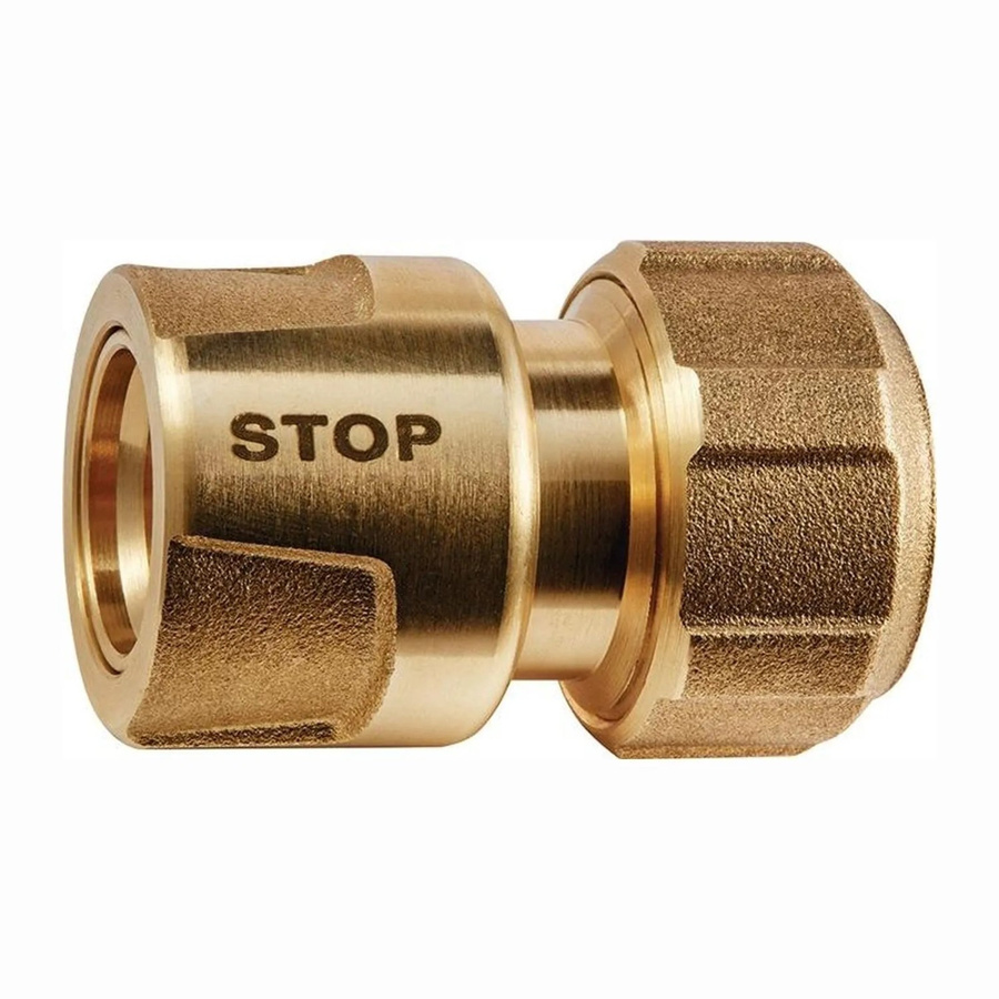 GEKA Schlauchstück Plus Stecksystem aus Messing für Schlauchgröße 19 mm - Bild 2