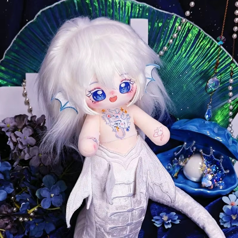 LISM Paseidon Bai Aixing Anime-Puppe, Plüsch / Textil, 20cm - Bild 3
