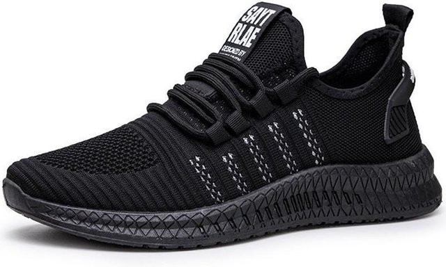 Nice select Arbeitssicherheitsschuhe für Herren und Damen in Schwarz, atmungsaktive Sommer-Arbeitsschuhe mit Stahlkappe und durchtrittsicherer Sohle, Größe 47 - Bild 1