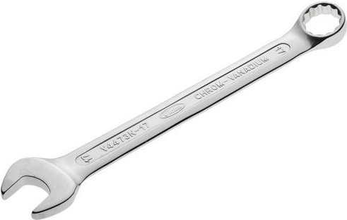 Vigour Ring-Maulschlüssel Kombination Silber Schlüsselweite 17 mm - Bild 1
