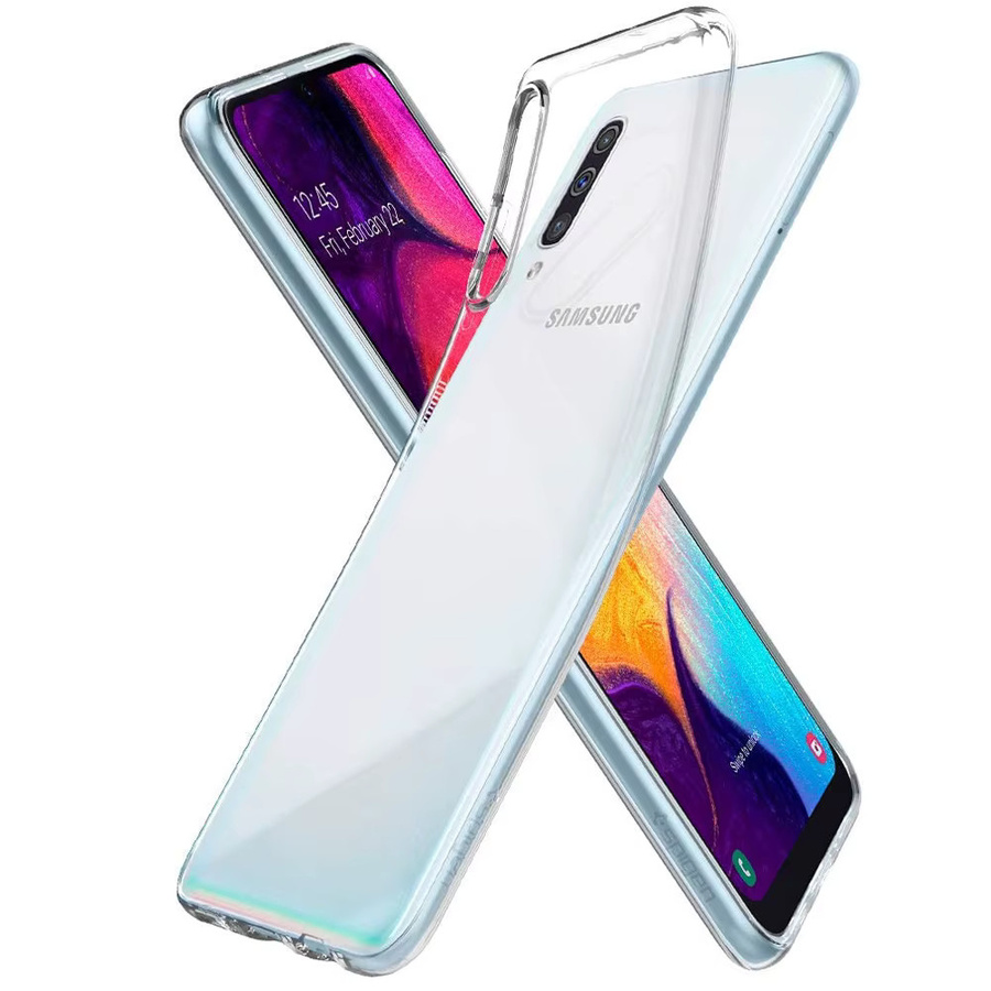Transparente Silikon Handyhülle für Samsung Galaxy A10, A10S, A20, A20S, A20E, A30, A40, A30S, A50, A50S, A70 Soft Back Cover - Bild 1
