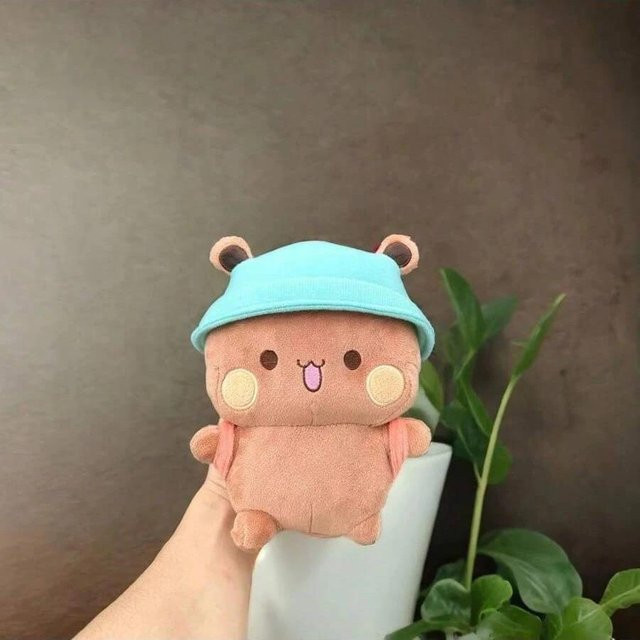 Yiran Health & Beauty Bubu Dudu Milch-Bubble-Tea Plüschtier, Panda Bär Puppe, 20cm, ab 14 Jahren - Bild 1