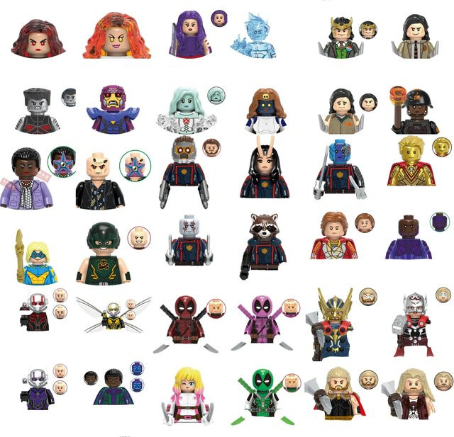 Hasbro Marvel Avengers Superhelden-Bausteine, Zierfiguren-Modell Spielzeug - Bild 1