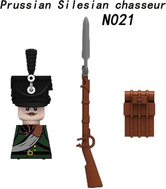 Mittelalterliche Napoleonic War Soldaten Figuren, Britische Französische Füsiliere, ab 14 Jahren - Bild 1