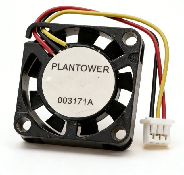 Plantower 2CM 3-Draht-Sensor-Ventilator in Schwarz für Xiaomi Luftreiniger 5V - Bild 1
