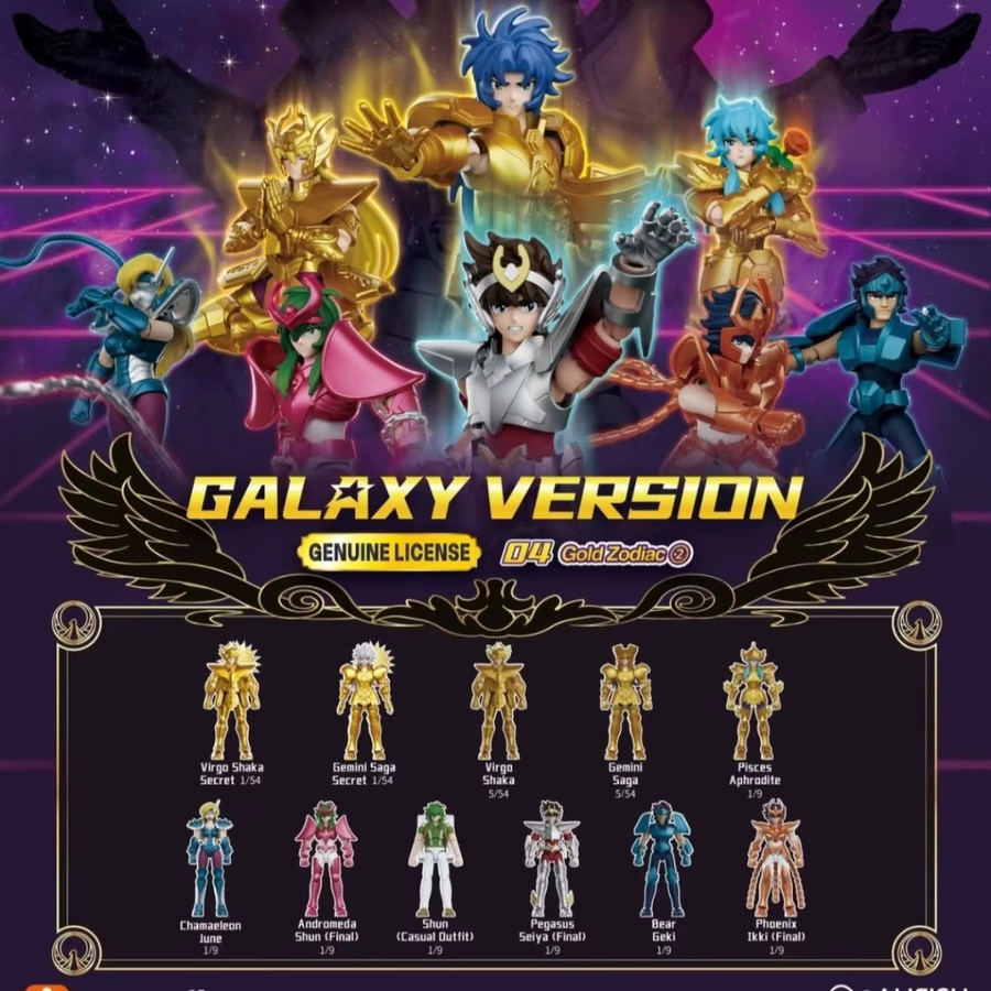 Blokees Saint Seiya Galaxy Vol.4 Gold Zodiac Blind Box, Actionfigur, ab 3 Jahren - Bild 2