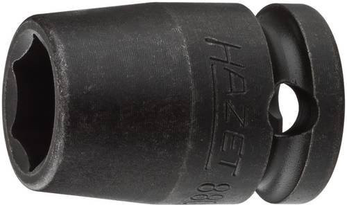 Hazet 880S-11 Schlag- und Maschinenschrauber-Steckschlüssel-Einsatz mit 3/8 Zoll Vierkant, Außen-Sechskant 11 mm und Tractionsprofil in Schwarz - Bild 1
