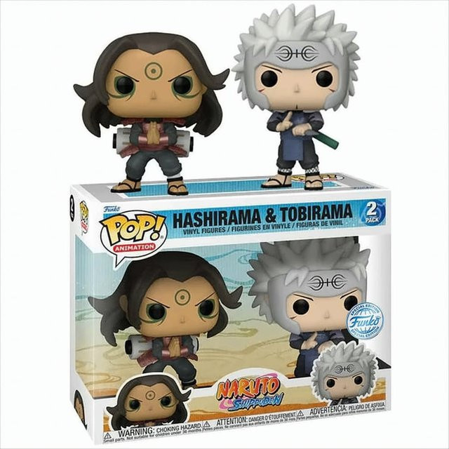 Funko Naruto Shippuden Hashirama & Tobirama 2-Pack Vinyl Figuren - Bild 1
