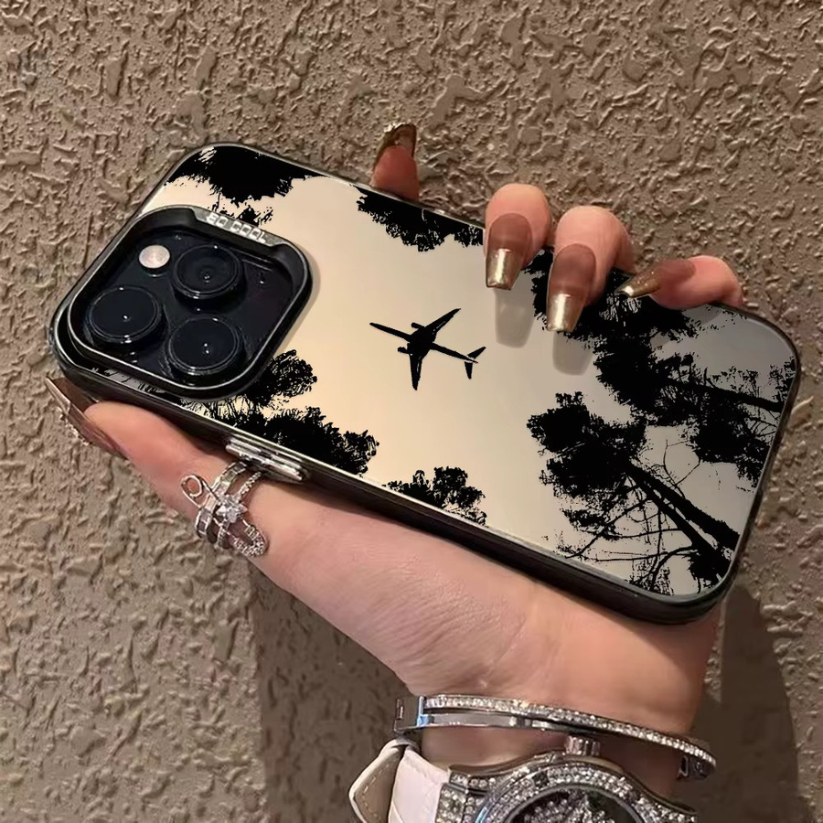 Luxus Flugzeug Design Handyhülle für Apple iPhone 17 Pro Max mit matter Oberfläche und harter IMD Schutzhülle - Bild 2