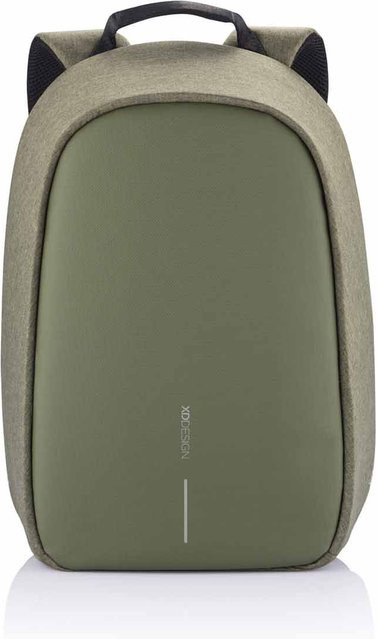 XD Design Bobby Hero Small Anti-Diebstahl-Rucksack in Grün mit USB-C Anschluss - Bild 1