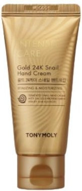 TONYMOLY Intense Care Gold 24K Handcreme, 60 ml, mit Schneckensekret-Filtrat und Gold - Bild 1