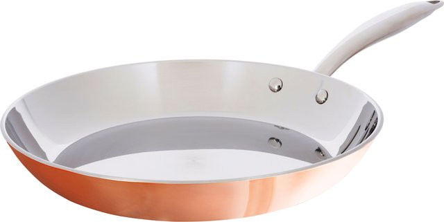 SILVERCREST Kupferpfanne aus Edelstahl und Aluminium mit Kupferschicht, Durchmesser: 28 cm - Bild 1