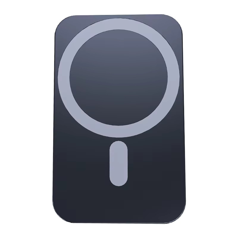 VIKEFON Magnetisches kabelloses Autoladegerät mit Lüftungsschlitz-Halterung für MagSafe iPhone Samsung und Xiaomi in Schwarz - Bild 4