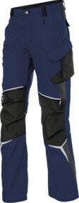 Kübler Arbeitshose BODYFORCE PRO PSA mit Kniepolstertaschen und Reflexstreifen in Dunkelblau/Anthrazit - Bild 1