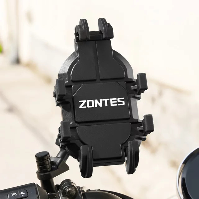 Handyhalterung für Zontes Motorradmodelle in Schwarz - Bild 1