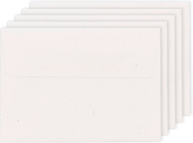 Rico Design Paper Poetry Renew Umschläge C7 in Creme - Bild 1