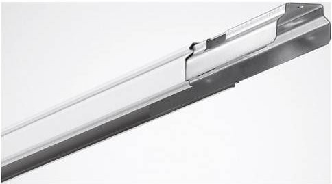 Trilux Tragprofil L450 U 01 LED-Profil aus Metall in Weiß - Bild 1