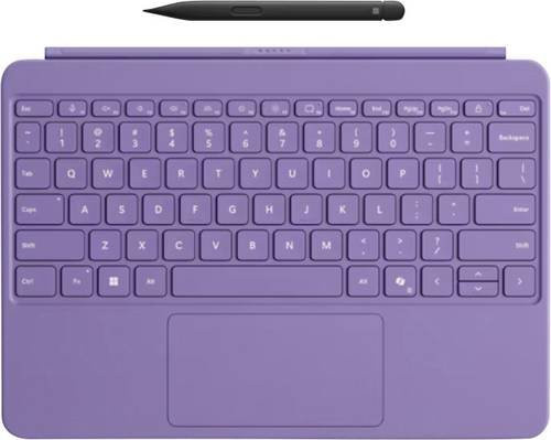 Microsoft Surface Pro Tastatur mit Slim Pen in Violett für 12 Zoll Tablets - Bild 1