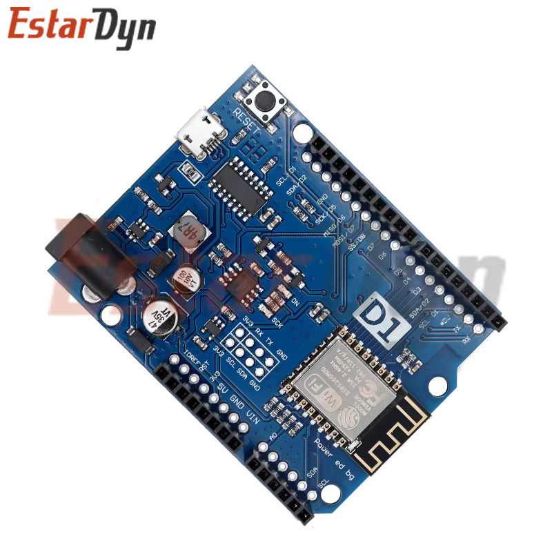 WeMos D1 R2 WiFi Uno ESP8266 NodeMCU Kompatibles Board in Blau - Bild 3