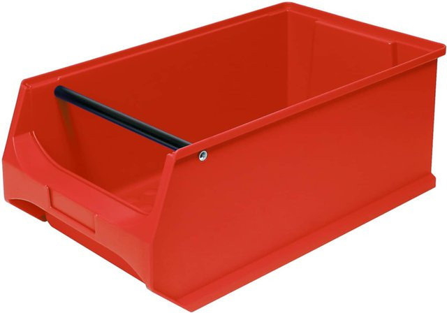 BRB Profi Sichtboxen LB2T aus Kunststoff, rot, 10 Stück, B/T/H: 30 x 20 x 50 cm - Bild 1