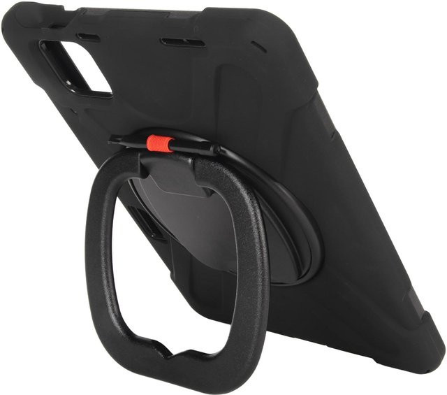 Robustes Xiaomi Mi Pad Tablet-Case mit Fallschutz, Griff, Ständer und Schultergurt in Schwarz - Bild 1