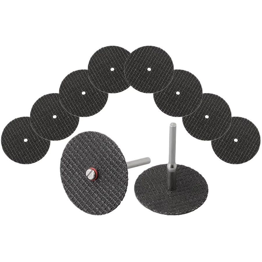 VIBRATITE Ultradünne Schleifscheibe Trennscheibe Rundharz mit 3mm Welle für Winkelschleifer, Durchmesser 32mm - Bild 4
