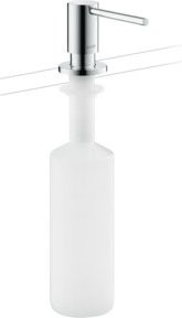 Hansgrohe Spülmittelspender EB-Version in Chrom Silber mit 91 mm Ausladung - Bild 1