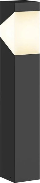 Lucande Außenleuchte Kiran 9619013, moderne 1-flammige Wandleuchte aus Aluminium in Schwarz, E27, IP44, Höhe: 40 cm, Breite: 10 cm, Tiefe: 10 cm - Bild 1