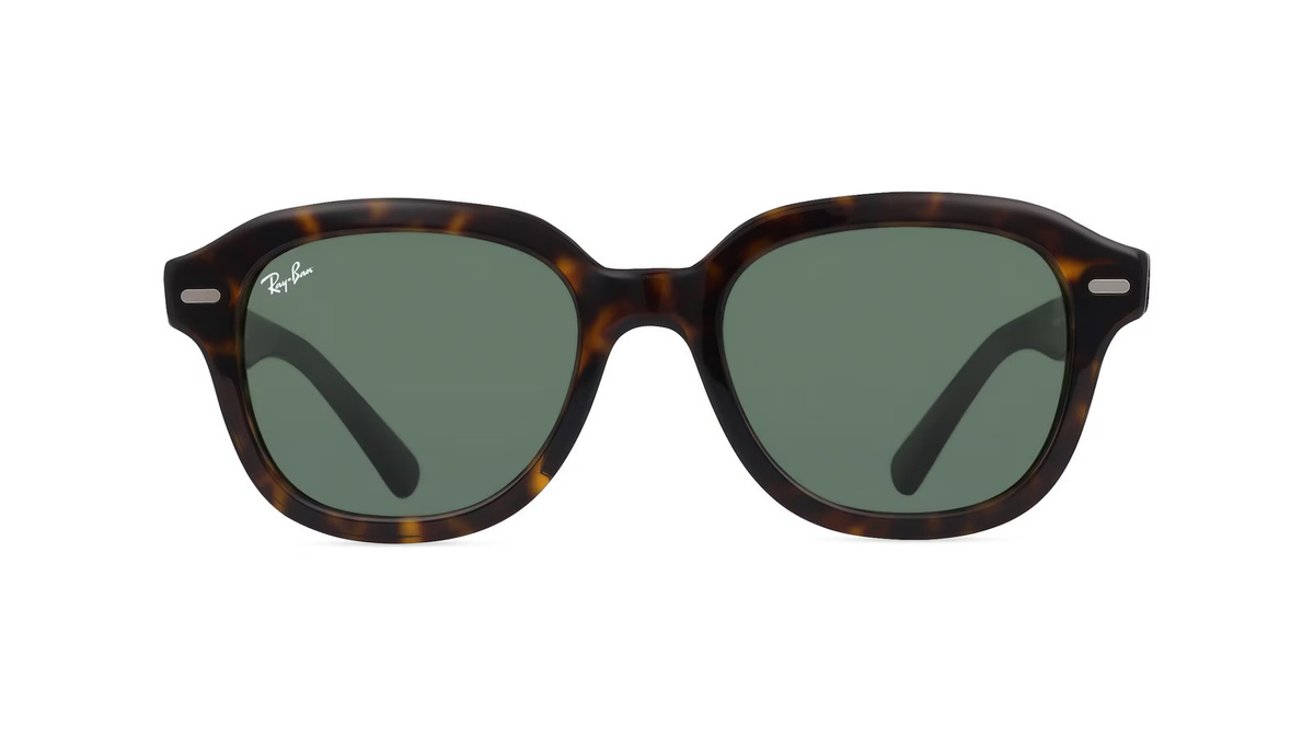 Ray-Ban RB 4398 Erik Sonnenbrille, Vollrand, Quadratisch, Unisex, Braun, Kunststoff - Bild 1