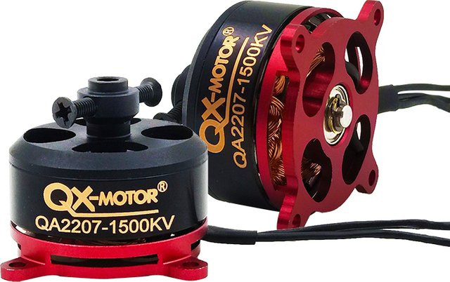 QX-MOTOR QA2207 Bürstenloser Motor für Jet-Helikopter, Multiaxis-Drohnen und Flugzeuge (1400KV, 1500KV, 1800KV) - Bild 1