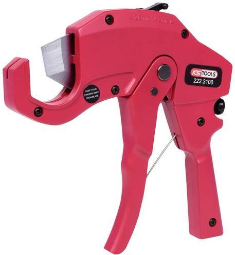 KS Tools Kunststoffrohr-Abstechpistole in Rot für Ø 6-42 mm - Bild 1