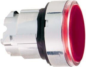 Schneider Electric Leuchtdrucktaster ZB4BW343 mit LED-Modul in Rot und Silber - Bild 1