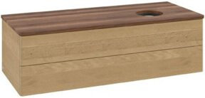 V&B Waschtischunterschrank Antao ohne Frontstruktur in Honey Oak, B/T/H: 120 x 50 x 50 cm - Bild 1