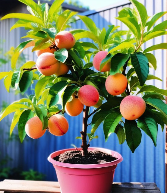 Mini-Nektarinenbaum Flavortop - Bild 1