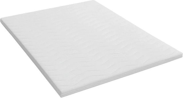 Ysmée Topper Koraga aus Komfortschaum, Weiß, B/T: 140 x 190 cm, antibakteriell - Bild 1