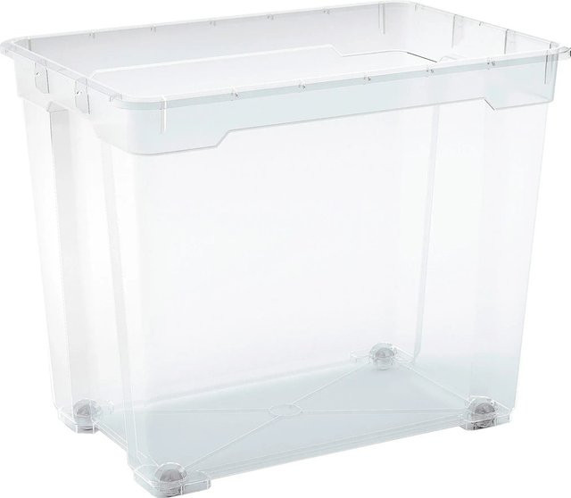 OBI Allzweckbox Santos XXL, Farbe: Transparent, B/T/H: 47 x 38 x 56,5 cm - Bild 1