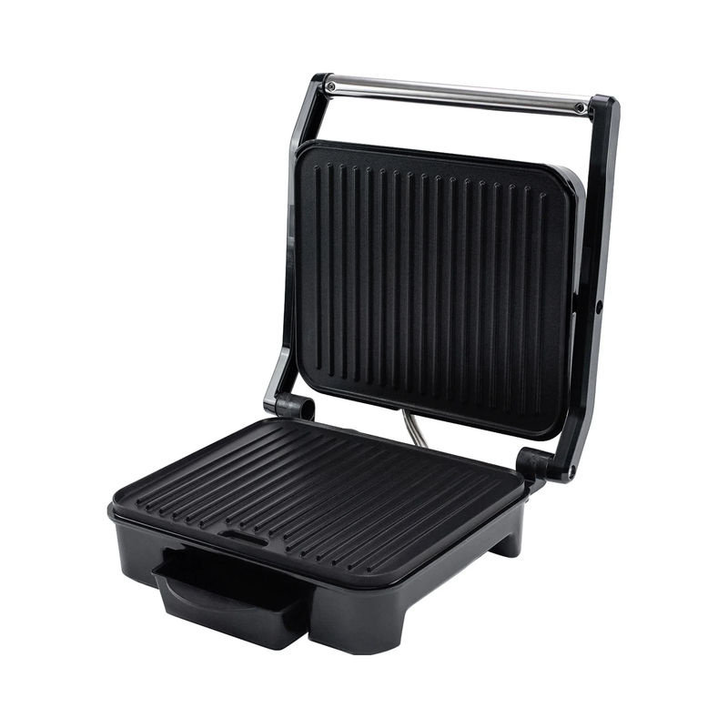 Elta Kontaktgrill KG-201 aus Edelstahl und Kunststoff in Silber und Schwarz, B/H/T: 33 x 11 x 36 cm - Bild 4