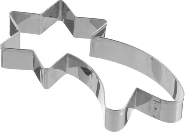 Schneider Ausstecher Stern aus Edelstahl in Silber, L: 23 cm, B: 11 cm, H: 3 cm - Bild 1