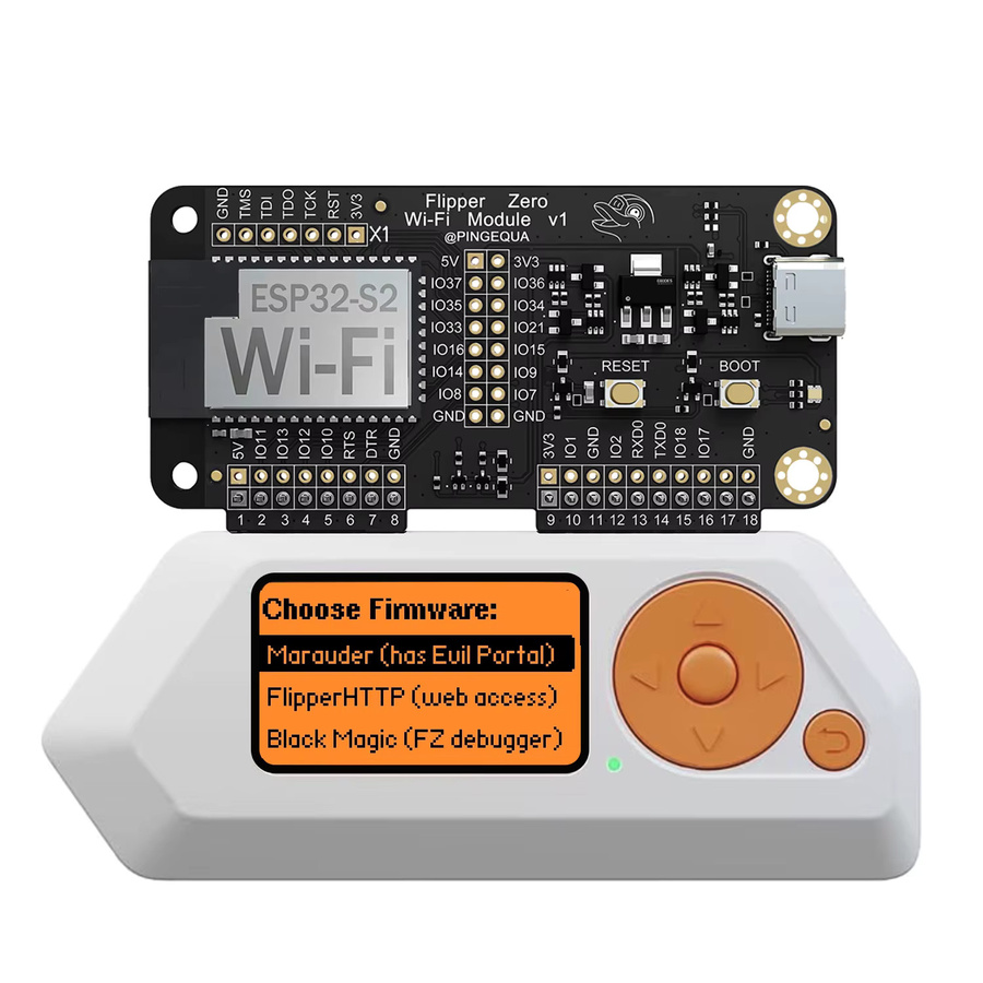 Flipper Zero Wi-Fi Devboard mit vorinstallierter Marauder-Firmware, ESP32-S2-Chipsatz für drahtloses Penetrationstesting, Farbe: Grün - Bild 2
