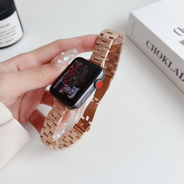 Uhrenarmband Edelstahl, Roségold, Unisex - Bild 1