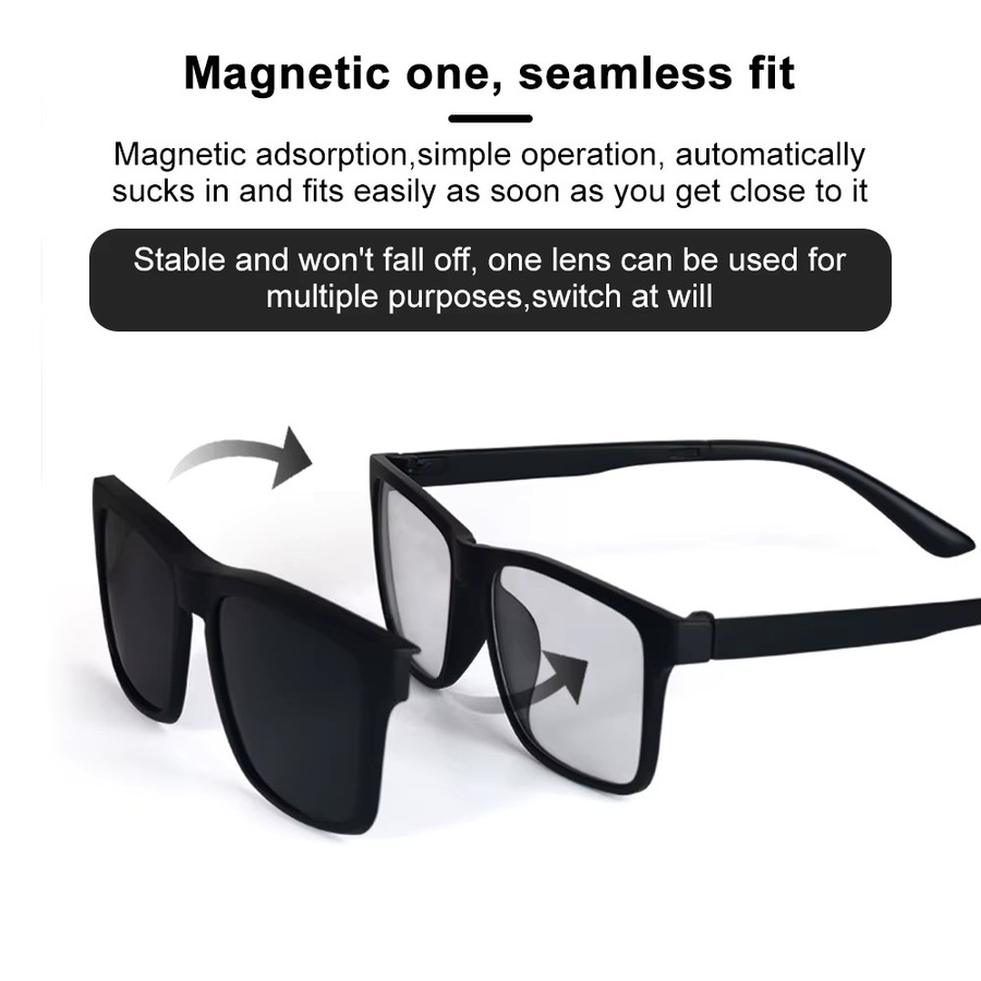 PEPAX Sonnenbrille, Vollrand, Square, Kunststoff, Schwarz - Bild 3