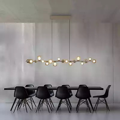 Paul Neuhaus Pure E-Popup LED-Pendelleuchte in Bronze, höhenverstellbar - Bild 2