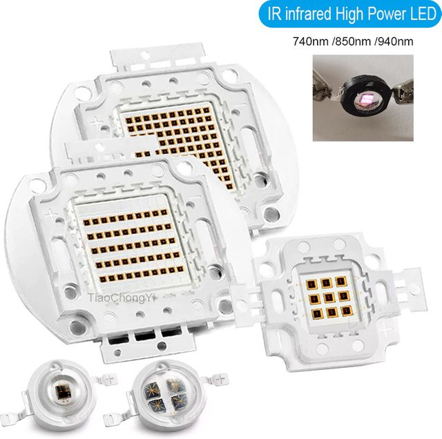 TiaoChongYi Infrarot LED Chip SMD COB für Fernrot Lichttherapie 730nm 850nm 940nm - Bild 1
