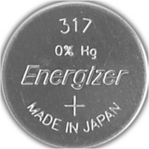 Energizer Knopfzelle 317 Silberoxid 1.55V 11.5 mAh - Bild 1
