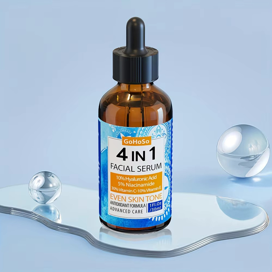 ENVISHA Gesicht Serum, Hyaluronsäure, Niacinamid, Vitamin C, Unisex - Bild 2