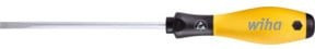 Wiha SoftFinish ESD Schlitzschraubendreher Gelb, Schlitzbreite: 3,0 mm, Schaftlänge: 100 mm - Bild 1