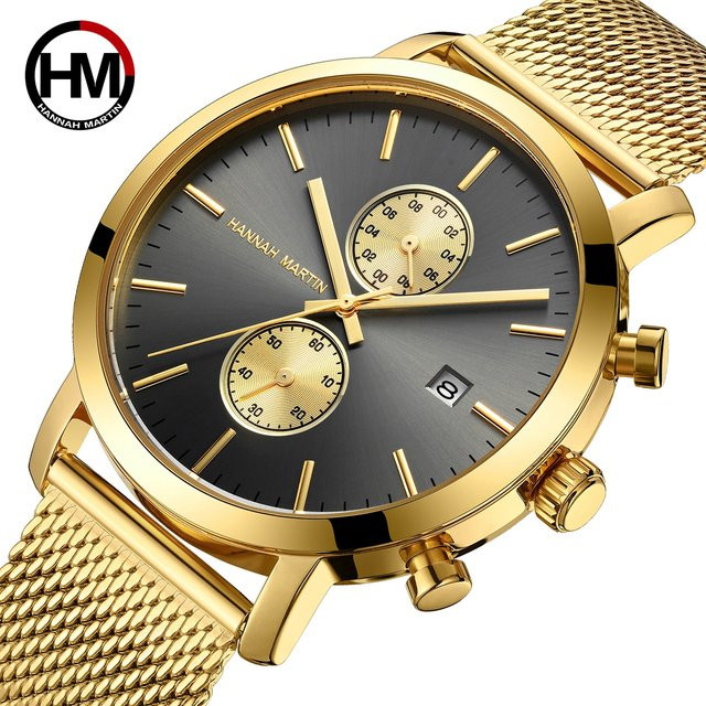 VA VA VOOM Armbanduhr Edelstahl, Quarz, Schwarz, Herren - Bild 1