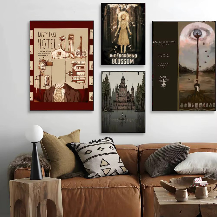 Rusty Lake Poster Kunstdeko für Wohnzimmer und Schlafzimmer, Multicolor, Höhe: 20,0 cm, Breite: 15,0 cm - Bild 5