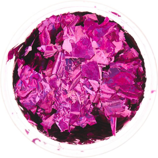 Rico Design Blattmetall für Resin in Holografisch Pink Dunkel - Bild 1